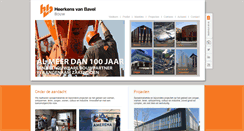 Desktop Screenshot of heerkensvanbavel.nl